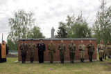 перезахоронение 64-х солдат и офицеров Советской армии в пос.Куйбышев