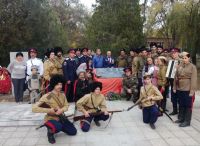 В память о первом бое казаков-гвардейцев