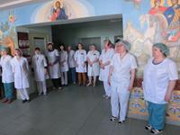 Молебен в Детской Областной Больнице
