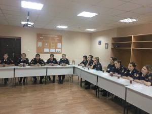 Встреча с учащимися РЮИ МВД России