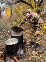 Воспитанники приходской воскресной школы, занимающихся по программе "Уроки мужества", родители юных защитников Отечества и инструкторы–наставники приняли участие в военно–полевом сборе "Полигон".