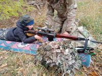 Воспитанники приходской воскресной школы, занимающихся по программе "Уроки мужества", родители юных защитников Отечества и инструкторы–наставники приняли участие в военно–полевом сборе "Полигон".