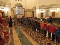 Торжественное мероприятие в разведгруппе «Георгиевцы»