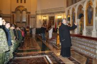 Торжественное мероприятие в разведгруппе «Георгиевцы»