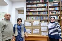 В День защитника Отечества поздравили наших воинов на передовой.