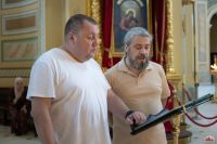 Протоиерей Валерий Волощук совершил молебен с акафистом перед чтимым образом Донской иконы Божией Матери