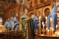 Наши паломники молились на престольном празднике Казанского храма Введенского ставропигиального мужского монастыря Оптина пустынь