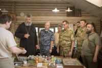 Делегация представителей Главного военно-политического управления Росгвардии