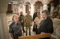 Делегация представителей Главного военно-политического управления Росгвардии