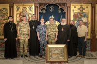 Делегация представителей Главного военно-политического управления Росгвардии