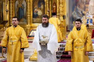 Диаконская хиротония Евгения Завгороднего