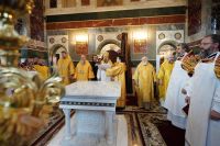 Великое освящение храма Георгия Победоносца