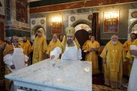 Великое освящение храма Георгия Победоносца