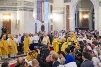 Великое освящение храма Георгия Победоносца