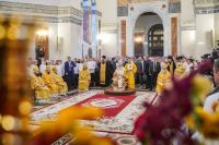 Великое освящение храма Георгия Победоносца