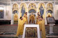 Соборное служение военного духовенства округа