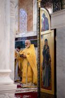 Соборное служение военного духовенства округа