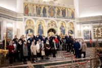 Молебен преподобному Серафиму Саровскому с участием сотрудников территориального управления специальной связи Молебен преподобному Серафиму Саровскому с участием сотрудников территориального управления специальной связи