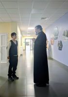 В гостях у «космической» школы. В гостях у «космической» школы.