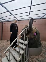 В гостях у «космической» школы. В гостях у «космической» школы.