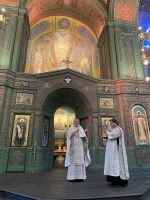 Литургия в Патриаршем соборе во имя Воскресения Христова Литургия в Патриаршем соборе во имя Воскресения Христова