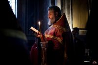 Всенощное бдение в престольный праздник в честь Сорока мучеников Севастийских.