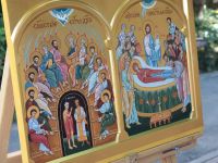 Завершилась работа над иконостасом храма 40 Севастийских мучеников