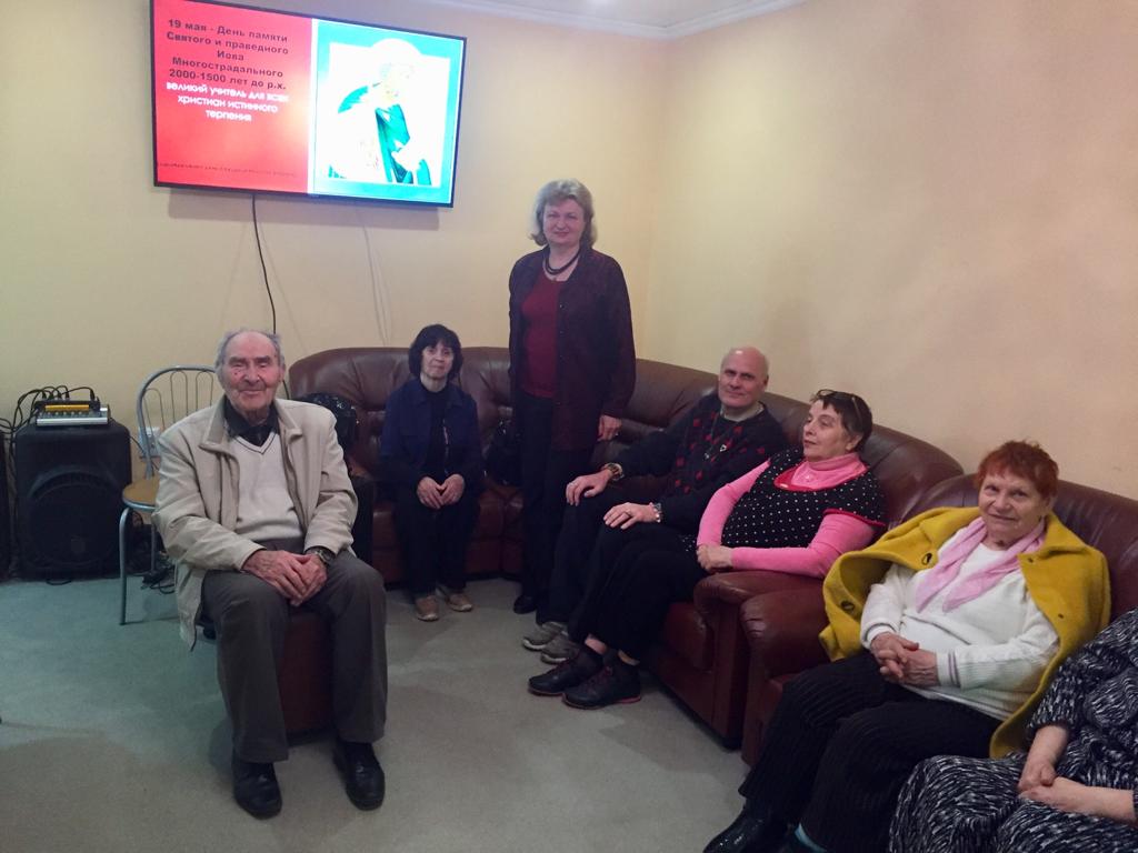 Встреча с пенсионерами Центра социального обслуживания