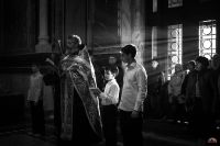 Общее говение педагогов, учащихся и родителей воскресной школы