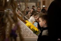 Общее говение педагогов, учащихся и родителей воскресной школы