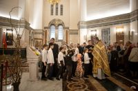 Общее говение педагогов, учащихся и родителей воскресной школы