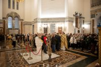 Общее говение педагогов, учащихся и родителей воскресной школы