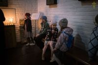 Общее говение педагогов, учащихся и родителей воскресной школы